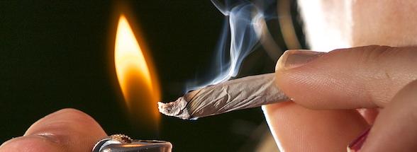 a photo of a marijuana joint being lit - the dangers of synthetic marijuana and salvia - Victory Addiction Recovery Center - drug abuse treatment center in lafayette louisiana