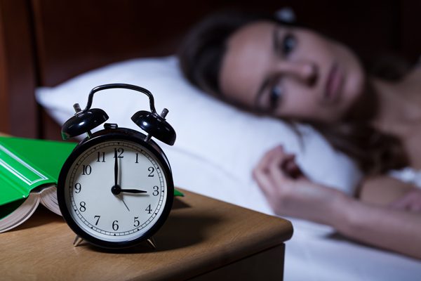 How to Deal with Insomnia During Recovery - woman with insomnia
