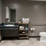 lovely modern looking bathroom - Victory Addiction Recovery Center - residential inpatient addiction treatment in Lafayette, LA