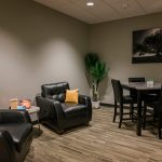 well decorated room with dark furniture - Victory Addiction Recovery Center - addiction help in Louisiana