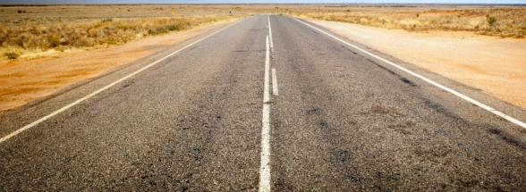 image of a highway leading back to infinity - dealing with the past - victory addiction center blog - drug addiction treatment center