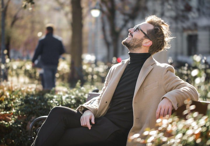 sober - happy man - healthy - sunshine - rehab - drug treatment