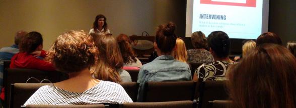 photo of a seminar at lpss and victory - victory addiction recovery center partners with lpss for substance abuse education